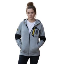 Bluza turystyczna damska Canadian Peak Gamiteak. Szare bluzy sportowe damskie Canadian Peak, s, bez wzorów, z dresówki, z kapturem, na fitness i siłownię. Za 187.04 zł.