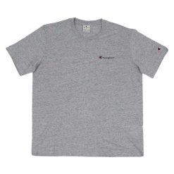 Męska Koszulka Z Krótkim Rękawem. Szare koszulki sportowe męskie Champion, m, bez wzorów, bez kołnierzyka, bez ramiączek, trekkingowe. Za 143.99 zł.