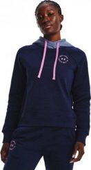 Under Armour Bluza Under Armour Rival Fleece CB Hoodie W 1373031 410, Rozmiar: S. Bluzy damskie Under Armour, s, bez wzorów, bez kaptura. Za 222.33 zł.