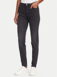 HUGO Jeansy Malu_B 50515957 Czarny Skinny Fit. Czarne jeansy damskie Hugo. Za 424.99 zł.