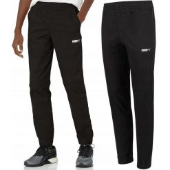 Spodnie męskie sportowe Puma Fusion Pants. Czarne buty sportowe męskie Puma, bez zapięcia, na fitness i siłownię. Za 119.00 zł.