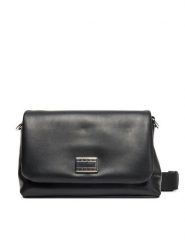 Tommy Jeans Torebka Tjw American Cool Flap Crossover AW0AW17550 Czarny. Czarne listonoszki damskie Tommy Jeans, bez wzorów, z jeansu, bez dodatków. Za 429.99 zł.