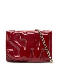 Steve Madden Torebka Bzoie SM13002239 Czerwony. Czerwone torebki do ręki damskie Steve Madden, bez wzorów, ze skóry, wizytowe, bez dodatków. Za 419.99 zł.