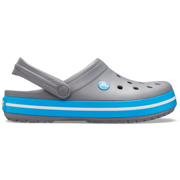 Buty do chodzenia unisex Crocs Crocband Charcoalocean. Szare obuwie sportowe damskie Crocs, bez wzorów, z materiału. W wyprzedaży za 213.90 zł.