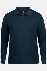 Męska Koszulka polo golf długi rękaw QuickDry. Niebieskie koszulki polo męskie JAY-PI, m, bez wzorów, z dżerseju, sportowe, bez ramiączek. Za 239.99 zł.