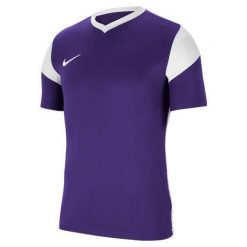 Koszulka piłkarska męska Nike Park Derby Iii. Fioletowe koszulki sportowe męskie Nike, m, bez wzorów, bez kołnierzyka, bez ramiączek, do piłki nożnej. Za 162.00 zł.