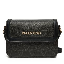 Torebka Valentino. Czarne listonoszki damskie Valentino, bez wzorów, bez dodatków. Za 299.99 zł.