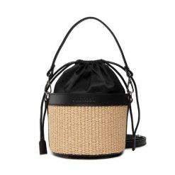 Torebka GINO ROSSI. Czarne torebki do ręki damskie Gino Rossi, bez wzorów, bez dodatków. Za 197.96 zł.