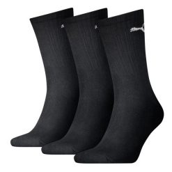 Skarpety Puma Sport długie 3 pary. Czarne skarpety męskie Puma, bez wzorów, z bawełny. Za 46.99 zł.