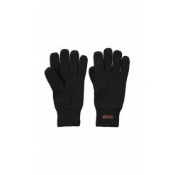 Rękawice Barts Haakon. Czarne rękawiczki męskie Barts, bez wzorów, z wełny, sportowe. Za 228.50 zł.
