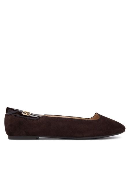Liu Jo Baleriny Brigitte 19 SF6075 P0021 Brązowy. Brązowe baleriny damskie Liu Jo, bez wzorów, bez obcasa. Za 569.99 zł.