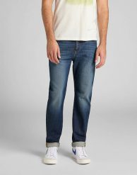 LEE AUSTIN MĘSKIE SPODNIE JEANSOWE TINTED FREEPORT L733PXDA 112140802. Czarne spodnie materiałowe męskie Lee, l, bez wzorów, z bawełny, klasyczne. W wyprzedaży za 114.99 zł.