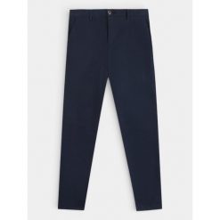 Spodnie Męskie TBS Pavlopan. Niebieskie spodnie materiałowe męskie TBS, m, bez wzorów, eleganckie. Za 339.00 zł.