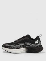 4F Buty do biegania FLASH SPEED męskie - czarne 43. Czarne buty sportowe męskie 4f, bez zapięcia, do biegania. Za 429.99 zł.