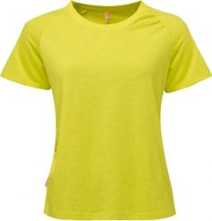 T-shirt damski Loap Blueva zielony. Zielone t-shirty damskie Scarpa, m, bez wzorów, z bawełny, eleganckie, bez kołnierzyka. Za 120.99 zł.