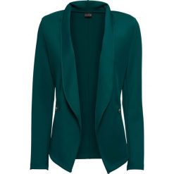 Żakiet shirtowy bonprix głęboki zielony. Zielone żakiety damskie bonprix. Za 124.99 zł.