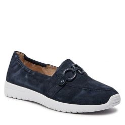 Loafersy Caprice. Niebieskie mokasyny damskie Caprice. Za 219.99 zł.