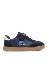 Kappa Sneakersy CEOWB-NF214809(CH) Granatowy. Niebieskie buty sportowe chłopięce Kappa, bez wzorów, ze skóry, bez zapięcia. Za 99.99 zł.