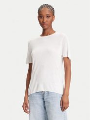 Calvin Klein Sweter LV044A307G Écru Regular Fit. Swetry damskie Calvin Klein, xl, bez wzorów, z wiskozy, bez kołnierzyka, bez ramiączek, bez kaptura. Za 239.99 zł.