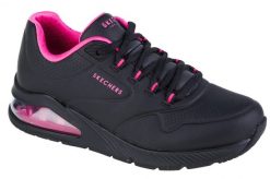 Buty sportowe Sneakersy damskie, Skechers Uno 2 - 2nd Best. Czarne obuwie sportowe damskie Skechers, bez wzorów, z materiału, trekkingowe. Za 387.00 zł.