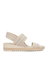 Go Soft Sandały CEO-R25AW01005 Beżowy. Brązowe sandały damskie GO SOFT, bez wzorów, z materiału, bez obcasa, na płaskiej podeszwie, bez zapięcia. Za 129.99 zł.