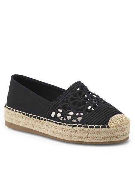 Jenny Fairy Espadryle WSS21119-01 Czarny. Czarne espadryle damskie Jenny Fairy, bez wzorów, z materiału, bez obcasa, bez zapięcia. Za 62.99 zł.