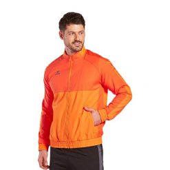 Kurtka prezentacyjna Erima Six Wings. Brązowe kurtki sportowe męskie Erima, l, bez wzorów, do piłki ręcznej. W wyprzedaży za 242.00 zł.