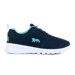 Buty Lonsdale Sivas 2 ZLLA505 NAVY/MINT niebieskie. Niebieskie obuwie sportowe damskie bez wzorów, z gumy. Za 140.60 zł.