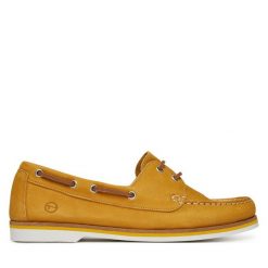 Mokasyny Tamaris. Żółte mokasyny damskie Tamaris. Za 259.99 zł.