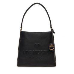 Torebka LOVE MOSCHINO. Czarne torebki do ręki damskie Love Moschino, bez wzorów, klasyczne, bez dodatków. Za 879.99 zł.