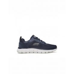 Buty męskie SKECHERS Track Broader. Czarne buty sportowe męskie Skechers, bez zapięcia, do biegania. Za 229.99 zł.