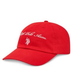 Czapka z daszkiem U.S. Polo Assn. Brązowe czapki i kapelusze damskie U.S. Polo Assn., bez wzorów. Za 59.99 zł.
