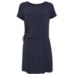 LOAP Brevora Sukienka Damska Niebieska XL. Niebieskie sukienki damskie LOLË, na co dzień, xl, bez wzorów, sportowe, bez kołnierzyka, bez ramiączek, sportowe. Za 195.99 zł.