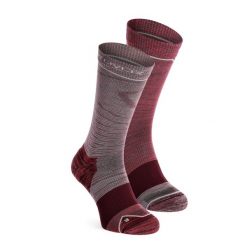 Skarpety trekkingowe damskie Ortovox Alpine Mid Socks. Czerwone skarpety damskie ORTOVOX, bez wzorów. Za 116.99 zł.