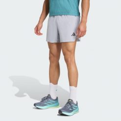 Szorty Adi365 Running CLIMACOOL+. Szare krótkie spodenki sportowe męskie Adidas, l, bez wzorów, do biegania, climacool (adidas). W wyprzedaży za 202.02 zł.