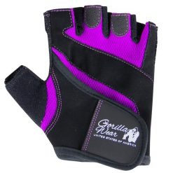 Rękawiczki do ćwiczeń damskie. Czarne rękawiczki damskie GORILLA WEAR, bez wzorów, z bawełny. Za 146.00 zł.