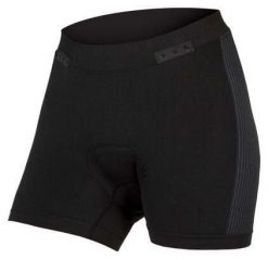 Damskie Bokserki z wkładką Endura Clickfast. Czarne bokserki damskie ENDURA, l, bez wzorów, z dzianiny. Za 149.99 zł.