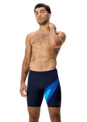 Spodenki pływackie męskie Speedo Hyperboom Jammer. Niebieskie krótkie spodenki sportowe męskie Speedo, m, bez wzorów, na fitness i siłownię. Za 169.99 zł.