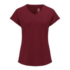 Damski jersey Dare 2B Vigilant. Czerwone koszulki sportowe damskie Dare 2b, bez wzorów, z jersey, bez kołnierzyka, bez ramiączek. Za 160.00 zł.