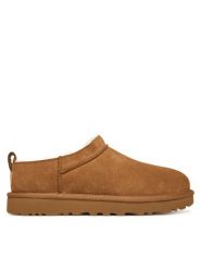 Ugg Śniegowce W Classic Micro 1173891 Brązowy. Brązowe śniegowce i trapery damskie UGG, ze skóry. Za 499.00 zł.