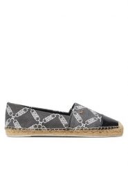 MICHAEL Michael Kors Espadryle Kendrick 40S4KNFP1Y Czarny. Czarne espadryle damskie MICHAEL Michael Kors, bez wzorów, z materiału, bez obcasa, bez zapięcia. Za 929.99 zł.