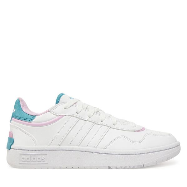 Buty do koszykówki adidas. Białe obuwie sportowe damskie Adidas, bez wzorów, do koszykówki. Za 224.99 zł.