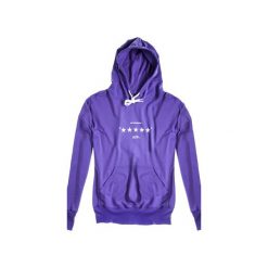 Bluza Hoodie Classic Unfvckinreal Violet. Fioletowe bluzy damskie Harp team, z nadrukiem, z bawełny. Za 229.00 zł.