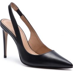 Sandały KAZAR - Luciana 37445-01-00 Black. Czarne klapki damskie Kazar, bez wzorów, ze skóry, bez obcasa, bez zapięcia. W wyprzedaży za 329.00 zł.