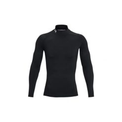 Koszulka treningowa męska Under Armour Heatgear Mock. Białe koszulki sportowe męskie Under Armour, l, bez wzorów, bez kołnierzyka, bez ramiączek, do biegania. Za 258.00 zł.
