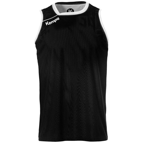 Odwracalny tank top Kempa Player. Białe t-shirty męskie Kempa, m, bez wzorów, z materiału, z asymetrycznym kołnierzem. Za 135.94 zł.