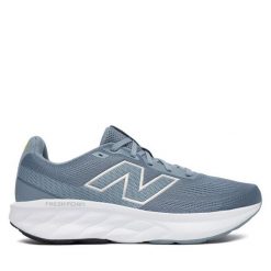 Buty do biegania New Balance. Niebieskie buty sportowe męskie New Balance, bez zapięcia, do biegania. Za 299.99 zł.