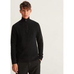Sweter z półgolfem - Czarny. Czarne swetry damskie Reserved, l, bez wzorów, bez kołnierzyka, bez ramiączek, bez kaptura. Za 69.99 zł.