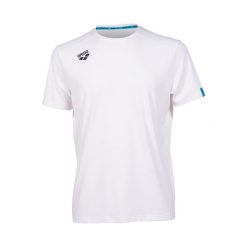 Koszulka sportowa Arena Team T-Shirt Solid. Niebieskie koszulki sportowe damskie Arena, s, bez wzorów, ze skóry, bez kołnierzyka, bez ramiączek. Za 99.00 zł.
