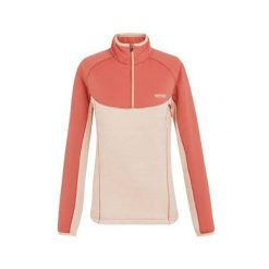 Damski polar 1/2 zip Regatta Hepley. Czerwone swetry damskie Regatta, bez wzorów, z polaru, sportowe, bez kołnierzyka, bez ramiączek, bez kaptura. Za 171.50 zł.